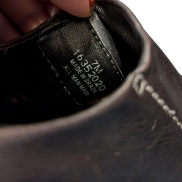 Franco Sarto Black Kitten Heels buttons Size 7 - Picture 6 of 8